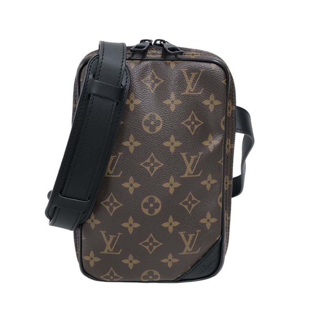 LOUIS VUITTON Utility Side Bag Monogram Canvas Shoulder Bag